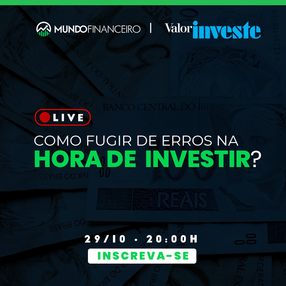 não erre mais na hora de investir