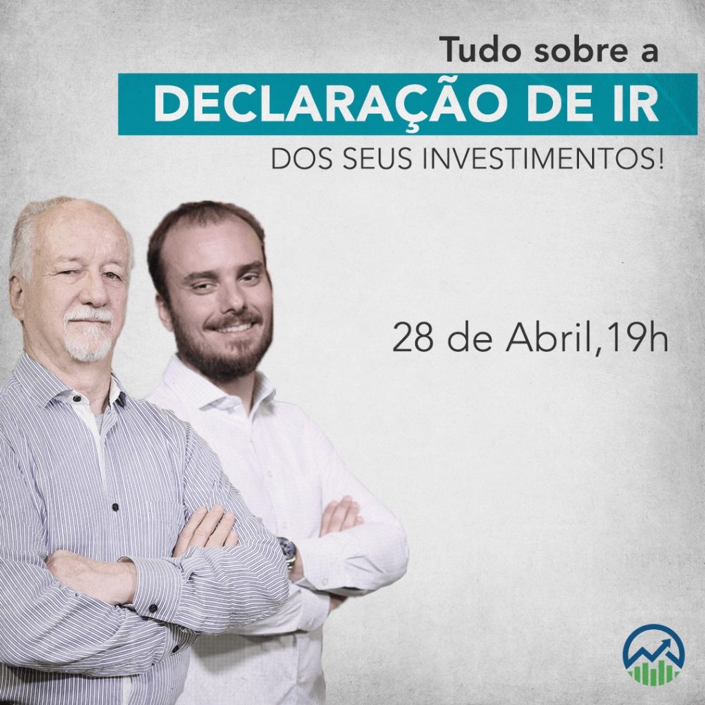 Live: declaração de imposto de renda dos seus investimentos