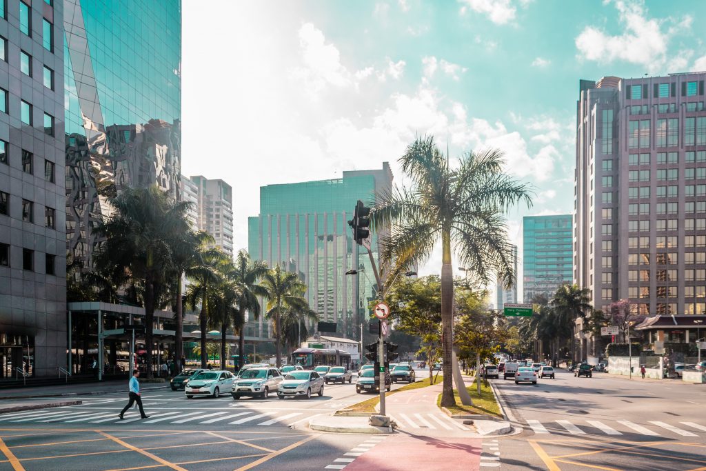 Cidade de São Paulo. Avenida Faria Lima