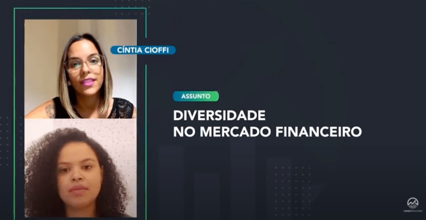 Live diversidade no mercado financeiro